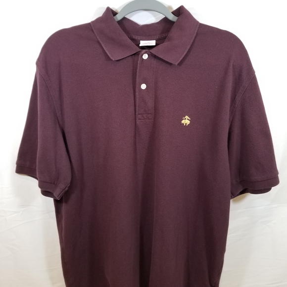 Brooks Brothers Maroon Polo Shirt Golden Fleece L - Picture 9 of 16